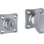 WC-Sluiting 5-8 mm Vierkant mat chroom