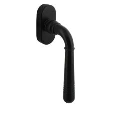 Intersteel raamkruk Helena op ovale rozet zwart