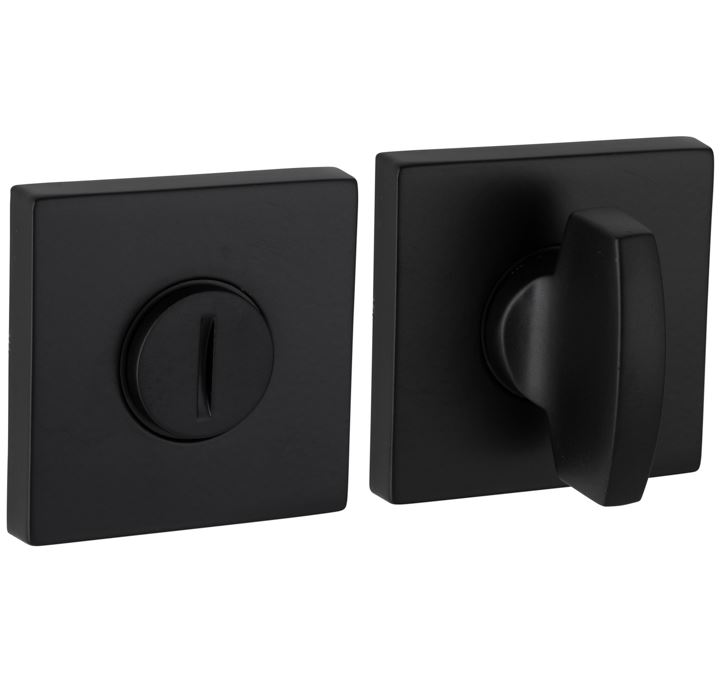 WC-Sluiting 5-8 mm Piatto verdekt mat zwart