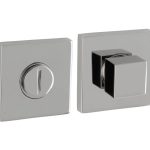 WC-Sluiting 5-8 mm Bauhaus verdekt glans nikkel