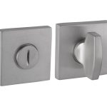 WC-Sluiting 5-8 mm Piatto verdekt mat nikkel ongelakt