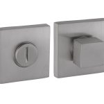 WC-Sluiting 5-8 mm Bauhaus verdekt mat nikkel ongelakt