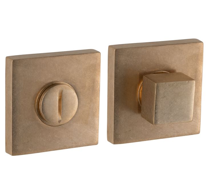 WC-Sluiting 5-8 mm Bauhaus verdekt messing antiek