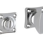 WC-Sluiting 5-8 mm Vierkant glans chroom