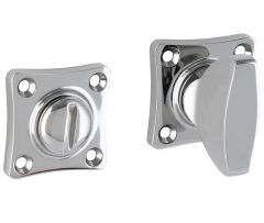 WC-Sluiting 5-8 mm Vierkant glans chroom