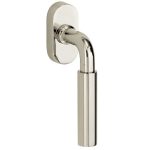 Draaikiepgarnituur Frankfurt/Elegant glans nikkel