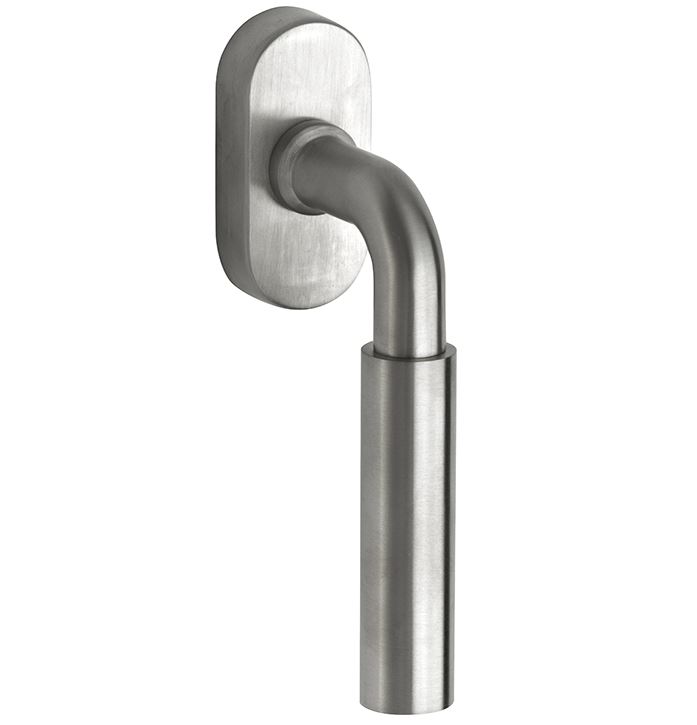 Draaikiepgarnituur Frankfurt/Elegant mat nikkel ongelakt