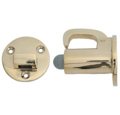 Mauer deurvastzetter messing gepolijst