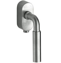 SKG2 Draaikiepgarnituur afsluitbaar Frankfurt/Elegant mat nikkel ongelakt