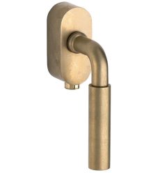 SKG2 Draaikiepgarnituur afsluitbaar Frankfurt/Elegant messing antiek