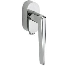 SKG2 Draaikiepgarnituur afsluitbaar Wig/Elegant glans chroom