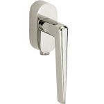 SKG2 Draaikiepgarnituur afsluitbaar Wig/Elegant glans nikkel