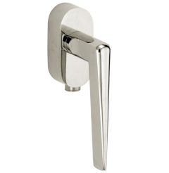 SKG2 Draaikiepgarnituur afsluitbaar Wig/Elegant glans nikkel