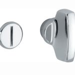 WC olive 5-8 mm Piatto glans chroom