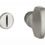 WC olive 5-8 mm Piatto mat nikkel ongelakt