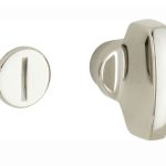 WC olive 5-8 mm Piatto glans nikkel