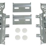 AMIG verstelbare ophangbeugel voor keukenkastjes staal verzinkt