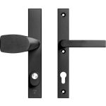 AXA Edge Plus Smal veiligheidsbeslag PC92 SKG3 met kerntrekbeveiliging Wing-greep/kruk zwart