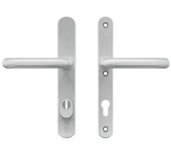 AXA Oval Plus Smal veiligheidsbeslag PC85 SKG3 met kerntrekbeveiliging kruk/kruk geslepen F1