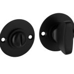 WC-Sluiting 5-8 mm Elegant/Chemin de Fer mat zwart