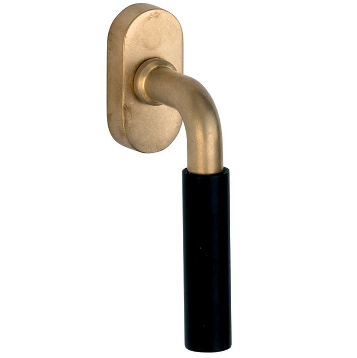 Draaikiepgarnituur Frankfurt ebben/Elegant messing antiek