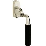 SKG2 Draaikiepgarnituur afsluitbaar Frankfurt ebben/Smal Rechts glans nikkel