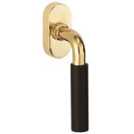 Draaikiepgarnituur Frankfurt ebben/Elegant messing ongelakt