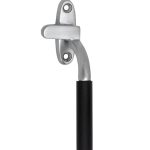 Raamboom Met Sluitplaat Rechts Frankfurt ebben mat nikkel ongelakt