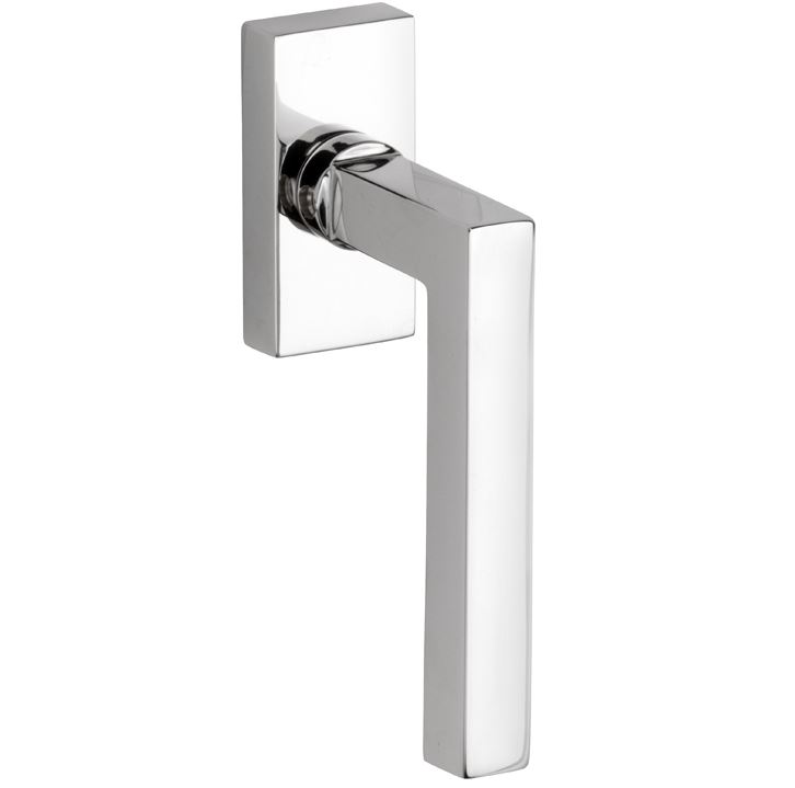 Draaikiepgarnituur Kare/Bauhaus glans nikkel