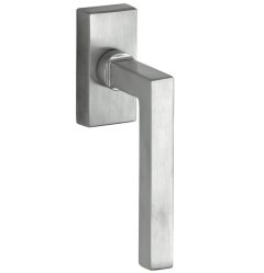 Draaikiepgarnituur Kare/Bauhaus mat nikkel ongelakt