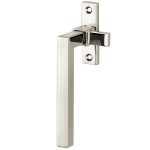 Raamboom Met Sluitplaat Links Kare glans nikkel