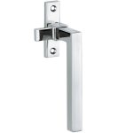 Raamboom Met Sluitplaat Rechts Kare glans chroom