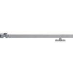 Uitzetijzer Kare mat nikkel ongelakt