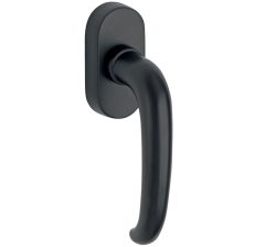 Draaikiepgarnituur Halfsabel/Elegant mat zwart