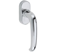 Draaikiepgarnituur Halfsabel/Elegant glans chroom