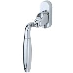 SKG2 Draaikiepgarnituur afsluitbaar Elegant Links glans chroom