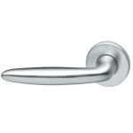 Intersteel enkele deurklink Sigaar links op rozet chroom mat