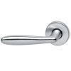 Intersteel enkele deurklink Phobos links op rozet chroom mat