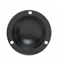 Intersteel afdekplaatje tbv bout voordeurknop mat zwart