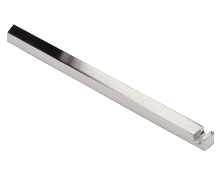 Losse espagnoletstang voor Kruk/Pomp espagnoletten 9x1400mm mat nikkel ongelakt