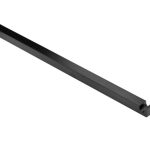 Losse espagnoletstang voor Kruk/Pomp espagnoletten 9x1400mm mat zwart