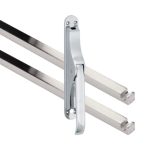 Pomp-espagnolet Elegant glans chroom Inclusief 2 Stangen