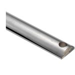 Losse krukespagnoletstang 6x16x1100mm glans nikkel