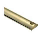 Losse krukespagnoletstang 6x16x1100mm messing gelakt