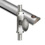 Kruk-espagnolet Ei mat nikkel Ongelakt Inclusief 1 Stang