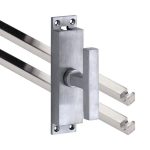 Kruk-espagnolet Kare mat chroom Inclusief 2 Stangen