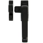 AMIG raamsluiting rechts aluminium zwart