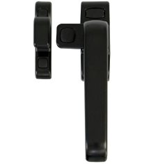 AMIG raamsluiting rechts aluminium zwart