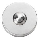 Beldrukker rond ø52mm rvs mat