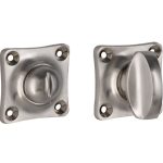 WC-Sluiting 8 mm Vierkant mat nikkel ongelakt